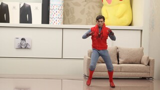 [Animasi stop-motion] 800 foto keren. Saya sangat suka Hottoys Spider-Man hanya karena Anda sangat c