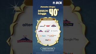 Diskon Spesial #KemuDianRingan Promo Dengan BCA!