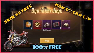 FAKE IP NHẬN HÒM ĐỒ CAO CẤP, SKIN XE VĨNH VIỄN FREE TỪ NHIỆM VỤ CỦA NHÀ PHÁT HÀNH || PUBG MOBILE KR