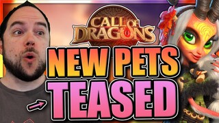 Dev Q&A Teases Gathering Pets [faster seasons, cheaper migrations, and more] Call of Dragons