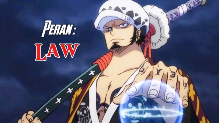 Peran Law, di serial one piece seperti apa?! yuk saksikan