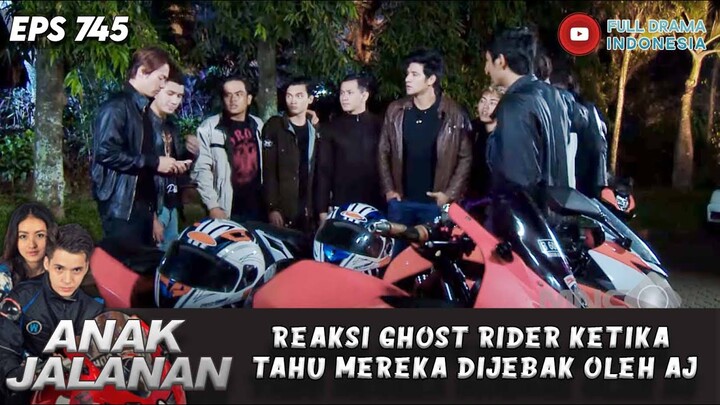 REAKSI GHOST RIDER KETIKA TAHU MEREKA DIJEBAK OLEH AJ - ANAK JALANAN