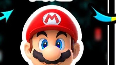 Mario: Kenapa kakinya tiba-tiba terbakar? !