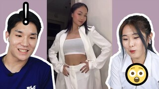 Korean Impressed by AC Bonifacio's Dance for...? | Reaction to Philippines TikTok