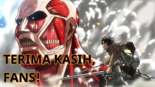 TERIMA KASIH PARA FANS SNK!! :)