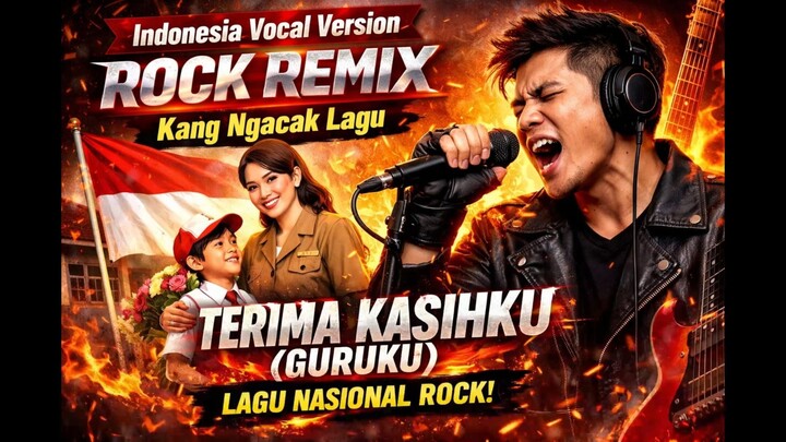 Lagu Nasional Terima Kasihku Guruku (Indonesia Vocal Version Rock Remix | Tukang Ngacak Ngacak Lagu)