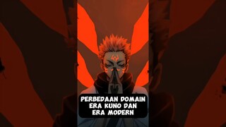 PERBEDAAN DOMAIN EXPANSION ZAMAN DULU DAN ZAMAN MODERN #jjk #jujutsukaisen #teorijjk #anime