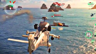 Modern Warships: MUH-1  incoming Attack Helicopter gameplay leak in Modern Warships