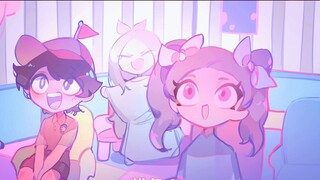 [Nhà mì lang thang|Phim ngắn OC]Kỳ lân bông hồng nhảy múa trên cầu vồng