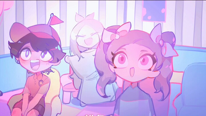 [Nhà mì lang thang|Phim ngắn OC]Kỳ lân bông hồng nhảy múa trên cầu vồng