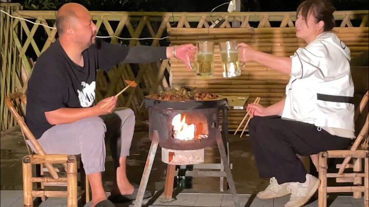 ทำเมนูปลาใส่ไส้หมูแบบง่ายๆ แล้วมานั่งชิลกับเมียสุดหวานนิดหน่อย