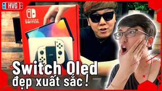 Reaction Video trên tay Nintendo Switch OLED đầu tiên trên thế giới :o