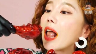 ASMR Spicy Fried Chicken