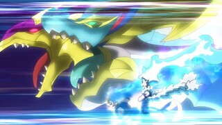 BEYBLADE BURST SURGE Hindi Episode 23 Scorching Battle! Dauntless Bravery!