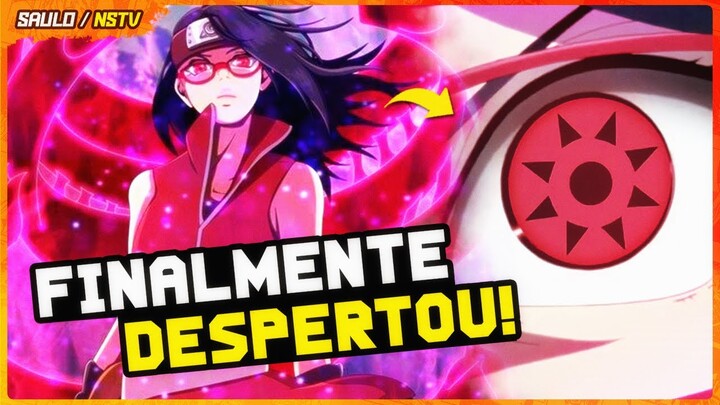 HYPE MÁXIMO❗ SARADA DESPERTA O MANGEKYOU SHARINGAN❗ [BORUTO CAP 80]