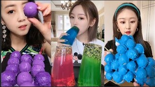 Thánh Ăn Đá Lạnh Như Ăn Kẹo Ngọt, Ăn Trái Cây Bộc Chocola - ASMR Ice Crunchy Eating sound#38