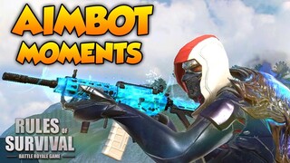 RAFF: Human Aimbot 5.0 | Rules of Survival Highlights!