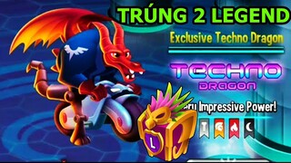 Chúa Tể Nhân Phẩm Mở 2 Hòm Trúng 2 Rồng LEGEND Khá Ngon - Dragon City Top Game Android Ios