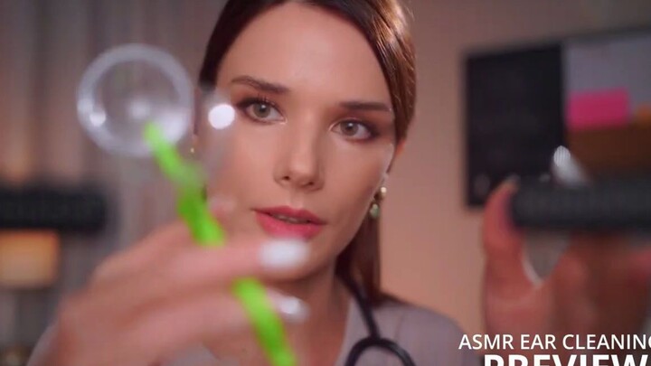 فحص وتنظيف الأذن يساعد على النوم بشكل ممتاز | لعب الأدوار الطبية | ترجمة ثنائية اللغة [ستارلينغ] الر