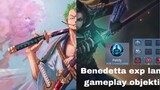 Benedetta exp lane gameplay | mobile legends