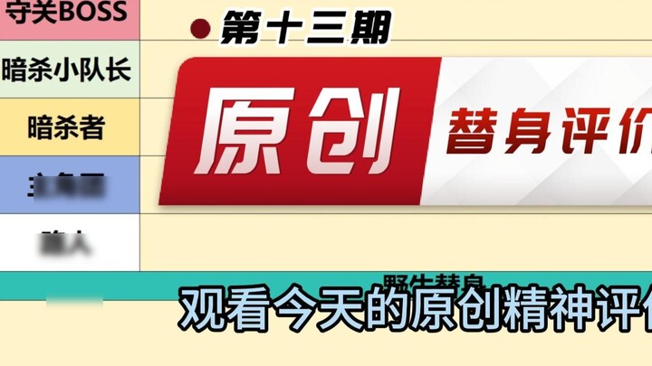 Một thế thân cấp trùm lớn đã xuất hiện! Đánh giá thế thân gốc số 13