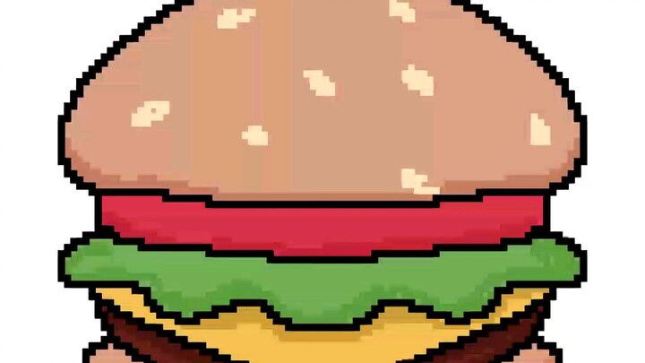 [Pixel Art] Burger