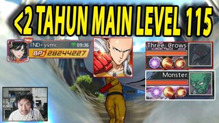 🔥🔥YVMC LEVEL 115 STELAH HAMPIR 2 TAHUN MAIN OPM!! - ONE PUNCH MAN:The Strongest