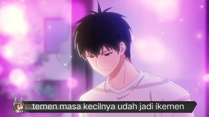 #KompetisiKreasiUnggahan3 , udh lama ga ketemu temen masa kecil malah jadi ikemen