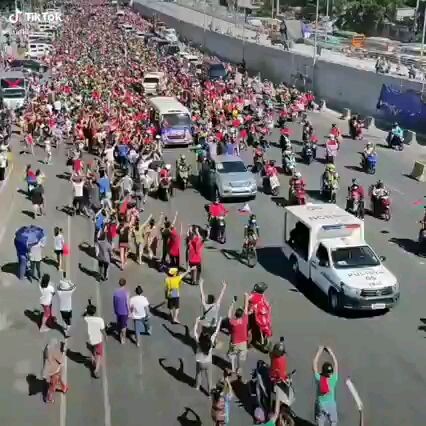 Quezon City BBM & Sarah Caravan