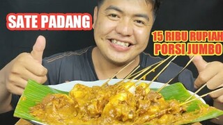 CUMA Rp.15.000,- SATE PADANG SUDAH DAPET PORSI JUMBO DI MARAKAS BEKASI