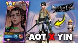 FINALLY! YIN ATTACK ON TITAN EREN YEAGER SKIN IS HERE!!😱 (best skin?)