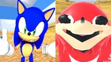 If Sonic and Knuckles Played Squid Game #sonic #knuckles #shorts