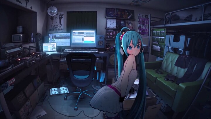 【Hatsune Live Wallpaper】2-minute pure music version with download address 1080p