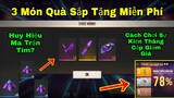 [Garena Free Fire]/Dùng Trước 3 Món Quà Sắp Tặng Miễn Phí,Cách Chơi Sự Kiện Thăng Cấp Giảm Giá