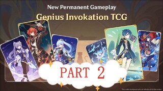 [GENSHIN IMPACT] GENIUS INVOKATION TCG BASICS (PART 2)