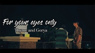 Thyme and Gorya | For your eyes only | F4 Thailand Boys Over Flowers | Belle Mariano | FMV