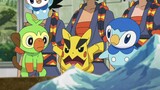Journey Special Chapter โปเกมอน God Arceus Pikachu เป็นสัตว์ประหลาดหลากหลายจริงๆ เลียนแบบโปเกมอนสีเข