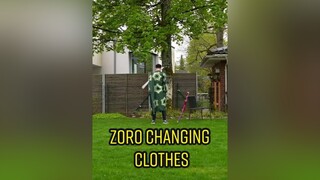 Zoro changing clothes anime onepiece zoro luffy sanji nami manga fy