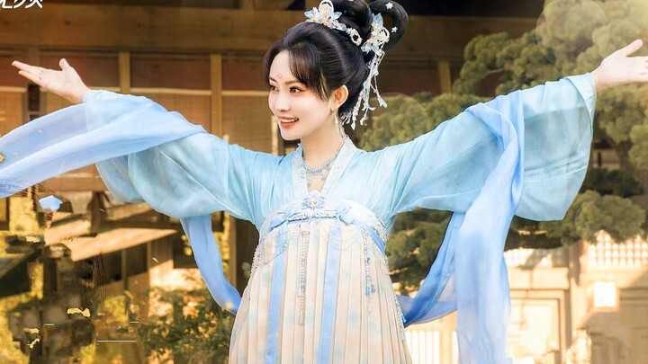 Finally, there's an ancient-drama production team that actually styles hair, and everyone has a diff