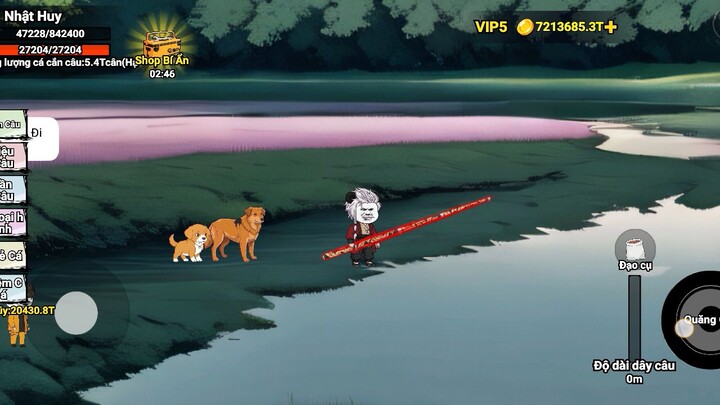 Chiêu câu mới nhất của Sở Thiên Kiêu trong game câu cá vạn cân #BuildaGame #钓魂 #34653768