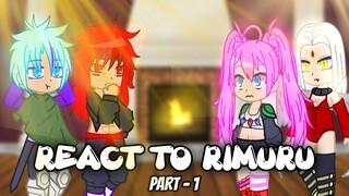 TEN GREAT DEMON LORDS REACT TO RIMURU [ PART -1 ]