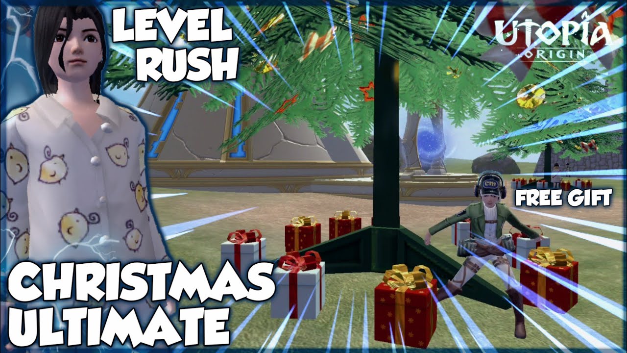 Utopia Christmas Event | Level Rush | Free Mount and Items | Utopia:Origin  - Bilibili