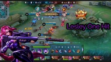 Lesley Gold Laner Gameplay | MLBB Mobile Legend