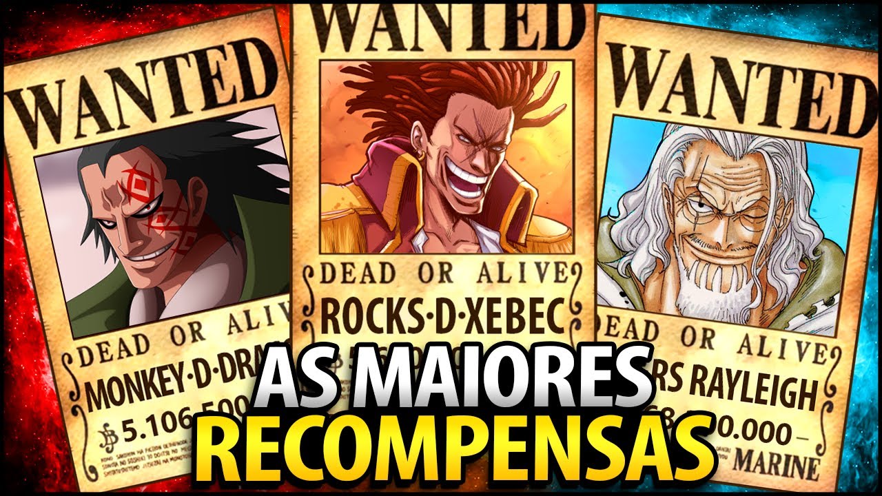 REVELADO! 😱 RECOMPENSAS DE ONE PIECE ATUALIZADAS PÓS-WANO! - BiliBili