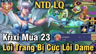 Krixi Mùa 23 Liên Quân Mobile | Cách Đánh, Lên Đồ, Phù Hiệu, Bảng Ngọc Chuẩn Cho Krixi Mùa 23 Đi Mid