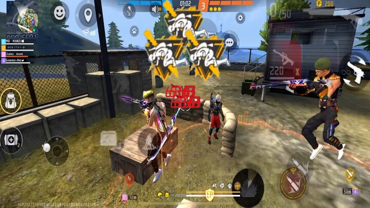 Garena free fire - CS Ranked Gameplay | free fire clash squad | Must Watch | Take And Gaming