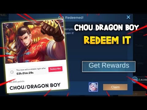 FREEEE SKIN! ACCESS TIKTOK TREATS CHOU DRAGON SKIN TREATS CODE! | Mobile Legends 2020