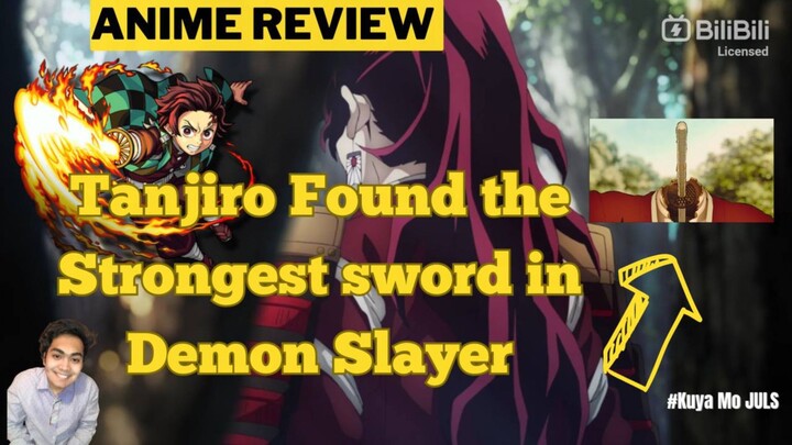 Tanjiro found the Strongest SWORD in DEMON SLAYER