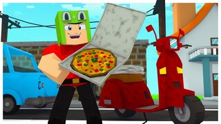 I got a JOB in a PIZZA PLACE!