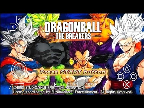 NEW Dragon Ball Super The Breakers PPSSPP DBZ TTT MOD BT3 ISO With Permanent Menu!